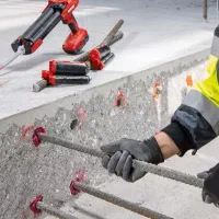 کاشت میلگرد و آب بندی