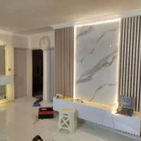 نصب کاغذ دیواری-ماربل شیت و ترمو ـ نقاشی ساختمان