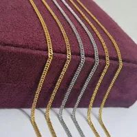 گردنبند کارتیر 0.8mm کاملا مشابه طلا وارداتی دبی