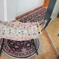 گهواره نوزادی پایه فلزی و کریر نوزادی