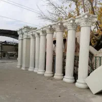 ستون کامل پیش ساخته رنگ متناسب با سنگنمای مشتری|مصالح و تجهیزات ساختمان|آبسرد, |دیوار