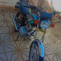 موتور احسان مدل ۹۴ سالم با سند سفید تازه تعمیر|موتورسیکلت|بردسکن, |دیوار