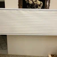 پرده زبرا سفید