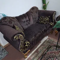 مبلمان ۷ نفره راحتی، کاملا سالم و تمییز|مبلمان خانگی و میز عسلی|لنگرود, |دیوار