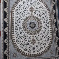 جفت فرش طلاکوب تمام نخ