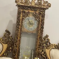 ساعت ایستاده طلای