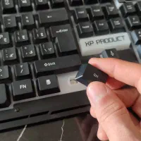 کیبورد گیمینگ RGB XP سالم|قطعات و لوازم جانبی رایانه|گلبهار, شهر جدید گلبهار|دیوار