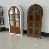 بوفه گنبدی/کتابخانه/ ویترین مدرن