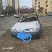 پراید مدل 1386 سوخته
