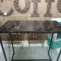 دوعدد میز بار برای کافه آش فروشی