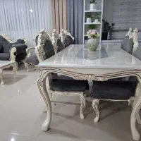 مبل و میزناهارخوری سلطنتی، بسیار تمیز|مبلمان خانگی و میز عسلی|اسفراین, |دیوار