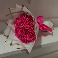 دسته گل ربانی(مصنوعی)|گل مصنوعی|قائن, |دیوار