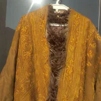 پوستین قدیمی و آنتیک پته دوزی