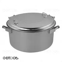 دیگ استیل بزرگ سایز 86|ظروف پخت‌وپز|شیراز, حافظیه|دیوار