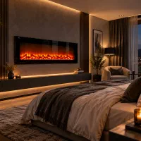 شومینه برقی دیواری وارداتی نو و آکبند