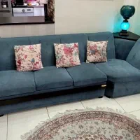 مبل کاناپه ۴نفره و میز کشودار