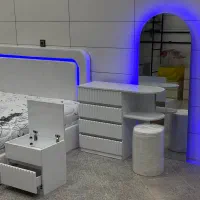 سرویس خواب تدی گرند چراغدار / سرای خواب آداک|تخت و سرویس خواب|یزد, |دیوار