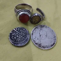 سکه نقره عقیق یمنی