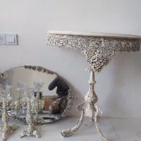 آینه و شمعدان برنج