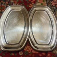 دو عدد دیس برنج و یک مرغ خوری