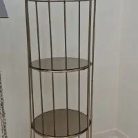 شلف و استند دکوری طلایی، نو و بدون استفاده