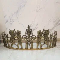 گارد جلو شومینه برنزی