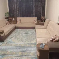 مبل 9 نفره همراه میز ناهار خوری 8 نفره