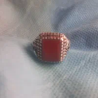 انگشتره نقره عقیق یمنی اصل