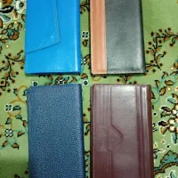 کیف پول پالتویی چرم