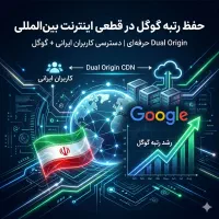 سئو سایت/ حفظ رتبه گوگل در قطعی اینترنت DualOrigin
