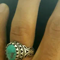 انگشتر فیروزه اصل و فاخر قدیمی