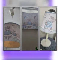 ساعت،لوستر و آباژور