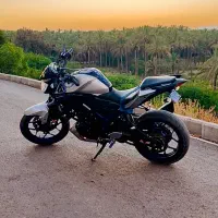 YAMAHA MT03|موتورسیکلت|آبپخش, |دیوار