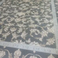 ۴تخته ۱۲متری افشان طلاکوب دودی ۱۲۰۰شانه صدرصد نخ|فرش|خرم‌آباد, |دیوار