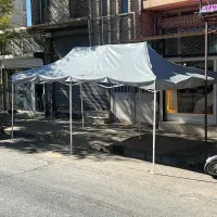 تجهیزات مراسم (اجاره سایبان - میز و صندلی)