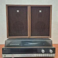 گرام سه کاره با دو باند همراه با میز برند SANYO|کلکسیون اشیاء عتیقه|تهران, جوادیه تهرانپارس|دیوار