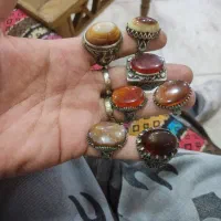 چند انگشتر با سنگ های مختلف|جواهرات|تهران, منیریه|دیوار