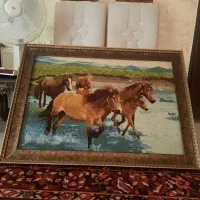 تابلو فرش دستباف|تابلو فرش|اصفهان, خرم|دیوار