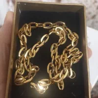 زنجیر روکش طلایی استیل