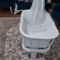 فروش پک تخت وگهواره و کالسکه  وصندلی ماشین کودک