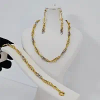 دستبند و گردنبنـد شانل طلا