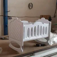 گهواره سنتی نوزاد مدل nk تخت کنارمادرمدل nk|تخت و صندلی بچه|تبریز, |دیوار