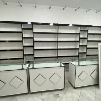 طبقه یا کتابخانه چوب ملامینه برای تمام مشاغل