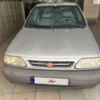 پراید نقره ای متالیک ۱۳۱ XS مدل ۱۳۹۱