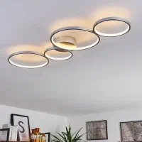 لوستر سقفی مدرن طرح حبابی ۴ حلقه