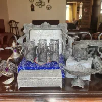 ظروف دور طلایی نو با کارتن|ظروف سرو و پذیرایی|شاهینشهر, چمران|دیوار