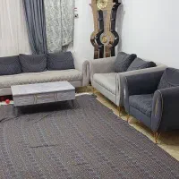 مبل ۷ نفره شیک و نو یکسال استفاده با جلو مبلی|مبلمان خانگی و میز عسلی|اهواز, کوی آغاجاری|دیوار