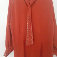 شومیز زنانه آجری رنگ نو|لباس|همدان, |دیوار