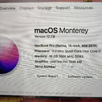 مک بوک پرو 2015|رایانه همراه|کرمانشاه, |دیوار