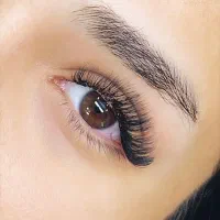 اکستنشن مژه.(فقط هزینه مواد)
